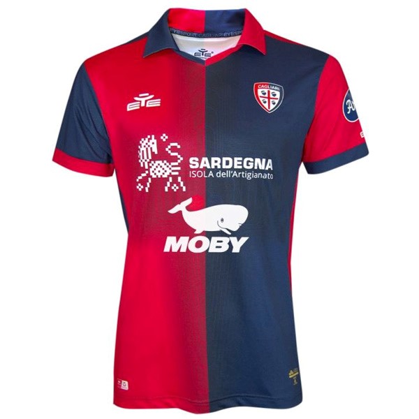 Tailandia Camiseta Cagliari Calcio Primera equipo 2023-24